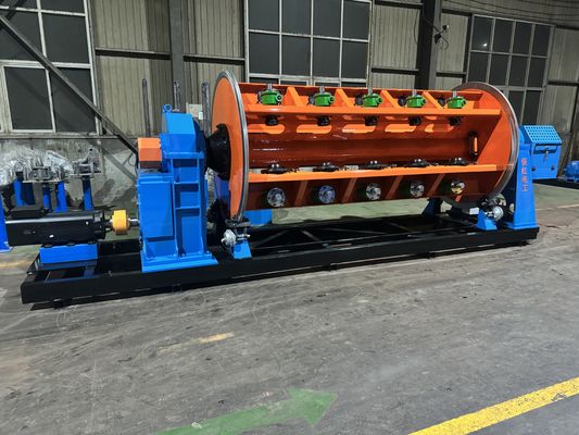 तार और केबल के लिए उच्च दक्षता वाली फ़्लोर-लोडिंग कठोर स्ट्रैंडिंग मशीन