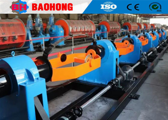 1000RPM के साथ जस्ती स्टील केबल स्किप टाइप स्ट्रैंडिंग मशीन