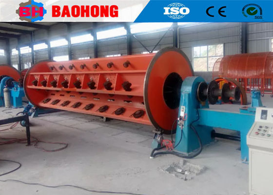 टच स्क्रीन के साथ 720 मिमी बॉबिन स्टील वायर कठोर स्ट्रैंडिंग मशीन Machine