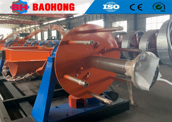 1400mm Capstan के साथ इलेक्ट्रिक केबल्स कंट्रोल स्किप स्ट्रैंडिंग मशीन