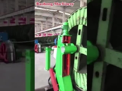 आसान इंस्टालेशन 380V ऑटोमैटिक क्रैडल टाइप लेइंग अप केबल मशीन